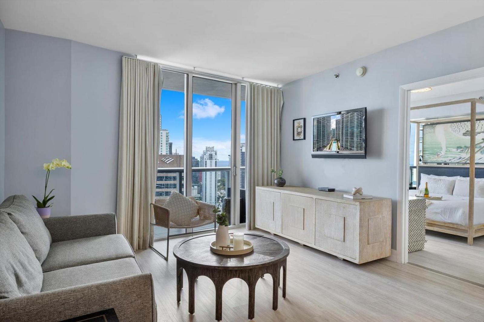 Marvelous Apartment In Brickell Майами Экстерьер фото